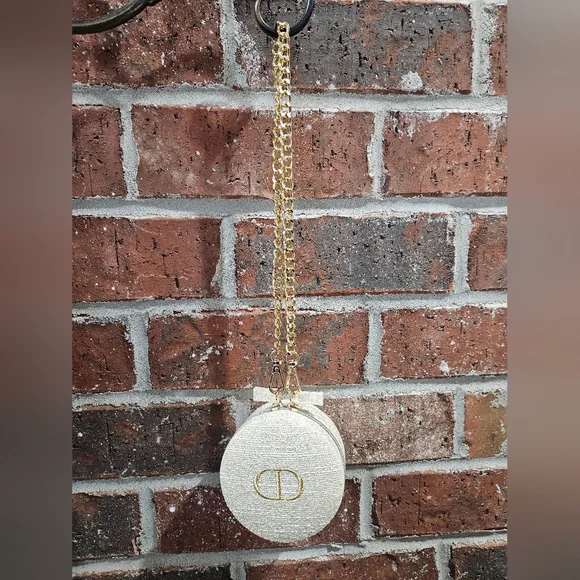 SOLD SOLD SOKD Dior Cream Mini Bag with Gold Chain - Picture 3 of 4